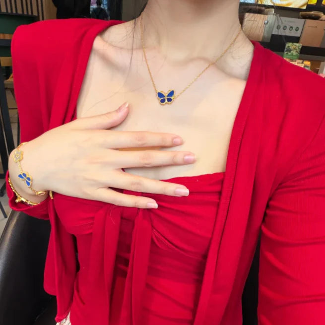 [Garvey] 2026 NEW LUCKY BUTTERFLY 1 MOTIFS NECKLACE