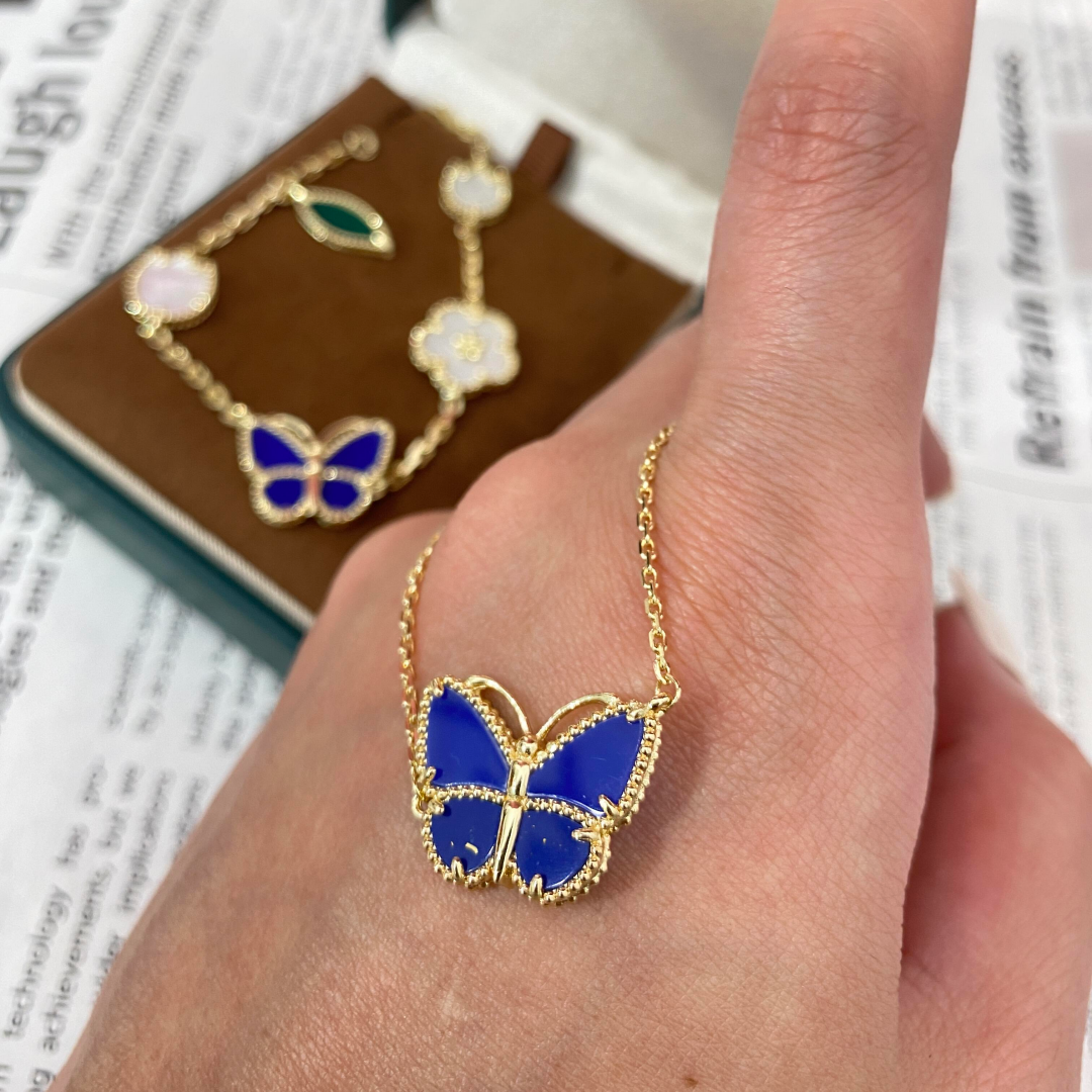 [Garvey] 2026 NEW LUCKY BUTTERFLY 1 MOTIFS NECKLACE