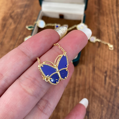[Garvey] 2026 NEW LUCKY BUTTERFLY 1 MOTIFS NECKLACE