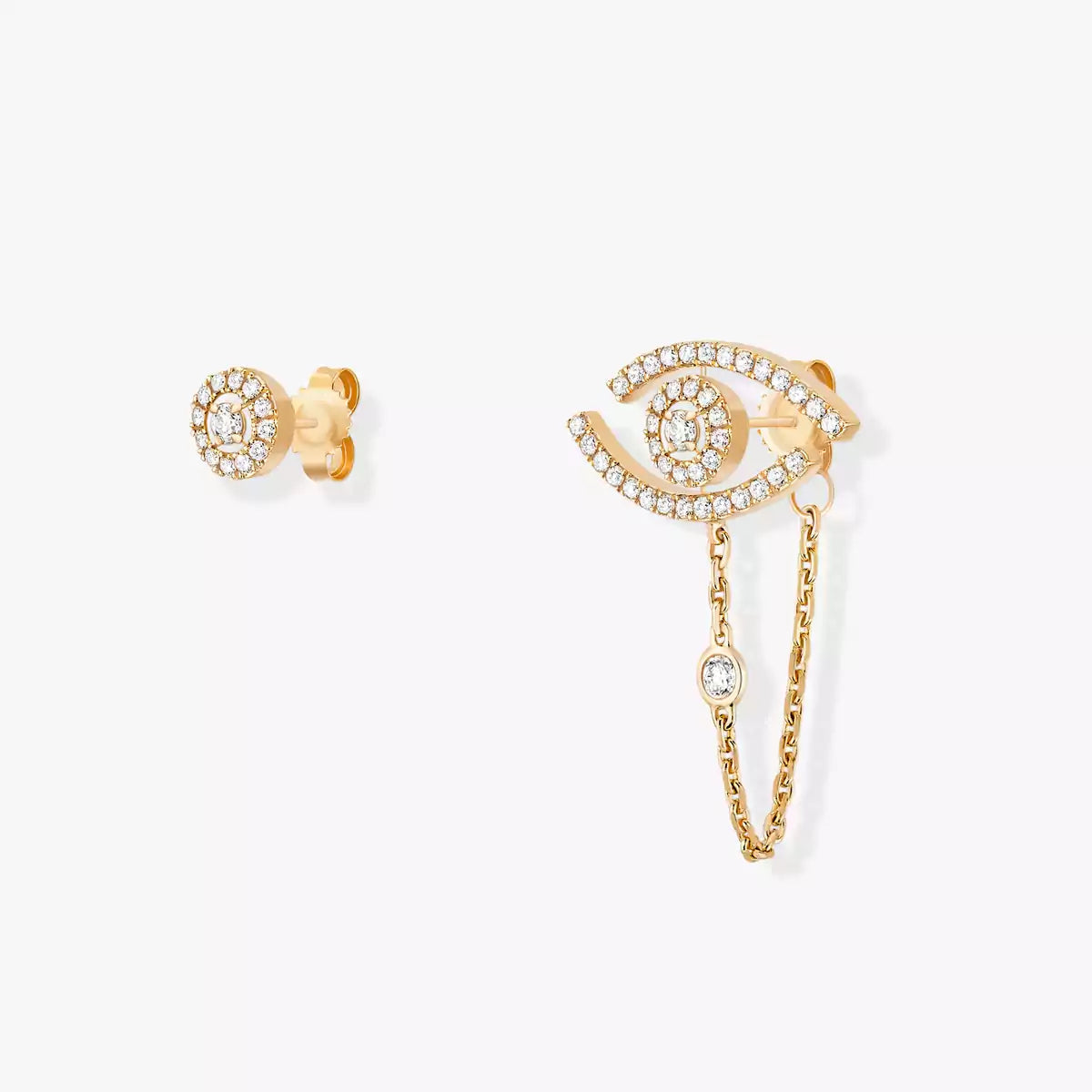 [Garvey]Lucky Eye Diamond Earrings