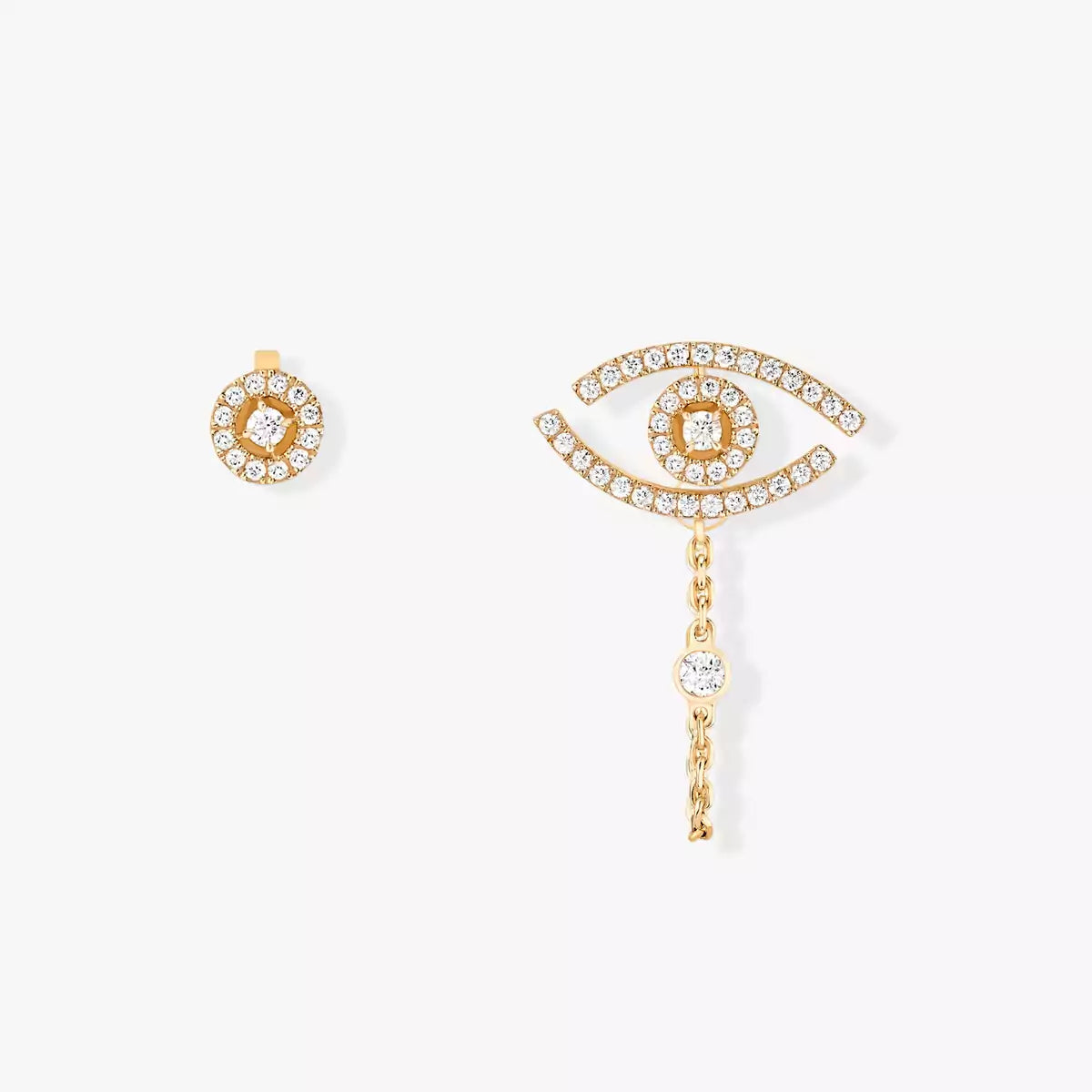 [Garvey]Lucky Eye Diamond Earrings