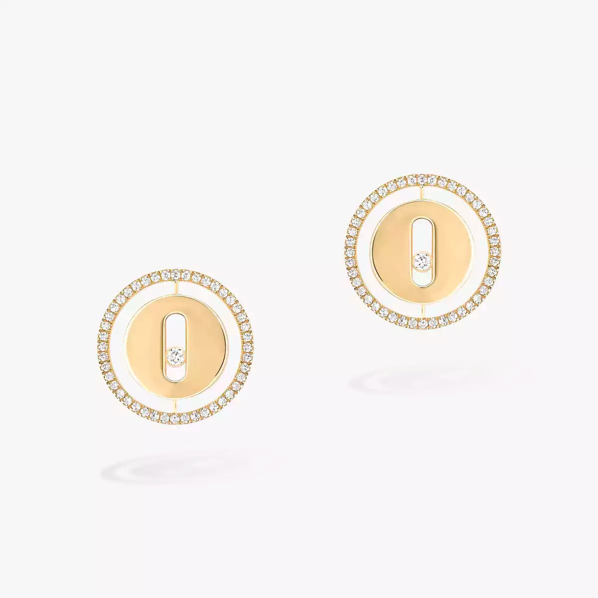 [Garvey]Lucky Move Diamond Earrings
