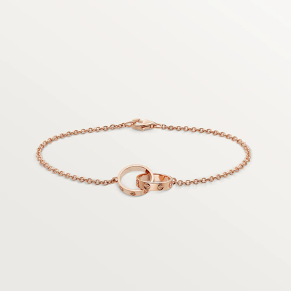 [Garvey ]LOVE BRACELET DOUBLE RING