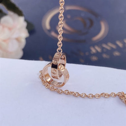 [Garvey ]LOVE BRACELET DOUBLE RING