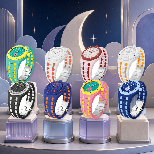 [Garvey]Royal Oak Pop Exclusive Bioceramic Case & Bioceramic Strap Mix Color