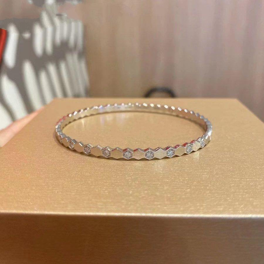 [Garvey ]BEE LOVE SILVER DIAMOND BRACELET