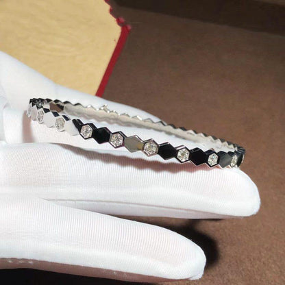 [Garvey ]BEE LOVE SILVER DIAMOND BRACELET
