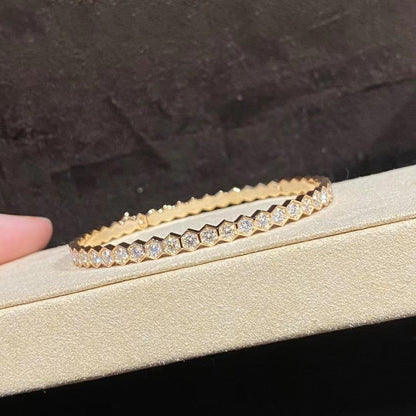 [Garvey ]BEE LOVE GOLD BRACELET FULL DIAMOND