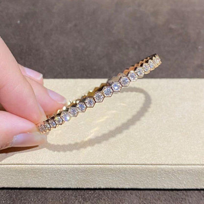[Garvey ]BEE LOVE GOLD BRACELET FULL DIAMOND