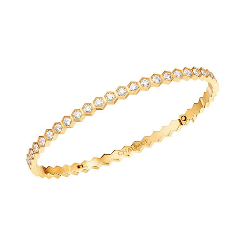 [Garvey ]BEE LOVE GOLD BRACELET FULL DIAMOND
