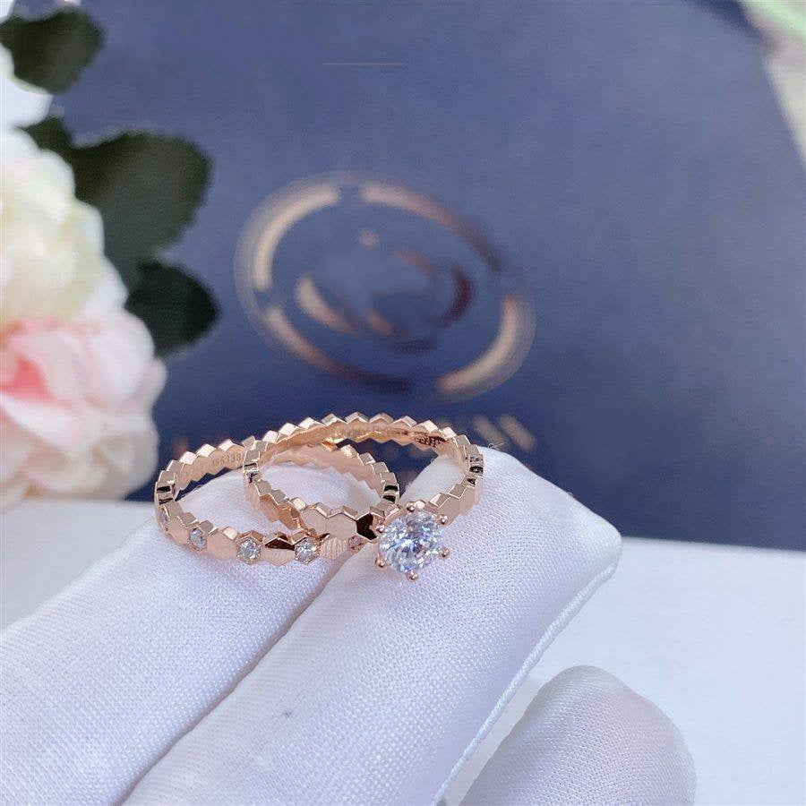 [Garvey ]BEE LOVE RING PINK GOLD 1 DIAMOND