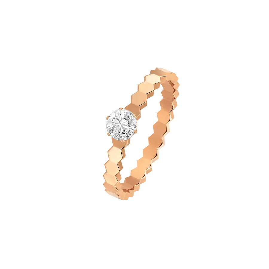 [Garvey ]BEE LOVE RING PINK GOLD 1 DIAMOND