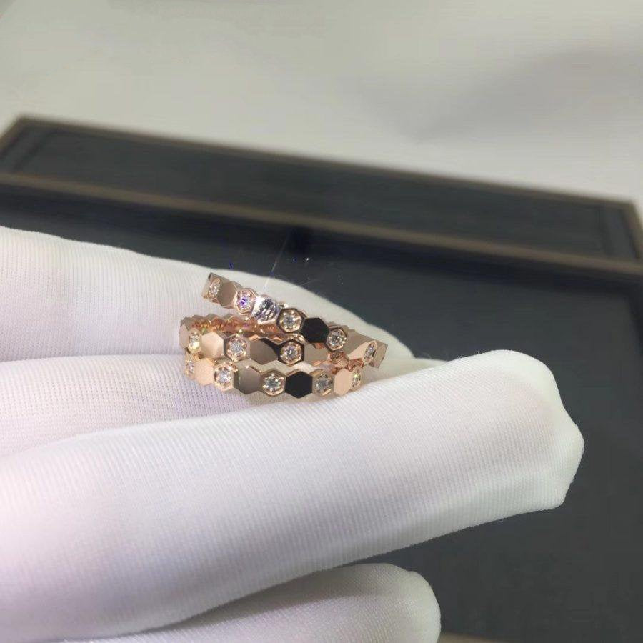 [Garvey]BEE LOVE RING ROSE GOLD DIAMOND