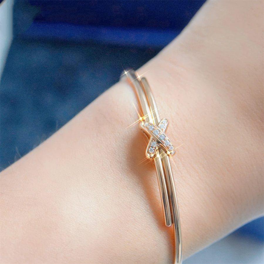 [Garvey ]JEUX DE BRACELET PINK GOLD DIAMONDS