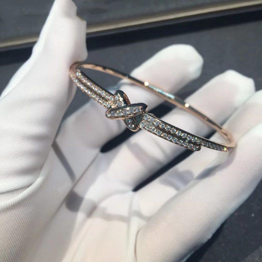 [Garvey ]JEUX DE BRACELET DIAMONDS PINK GOLD