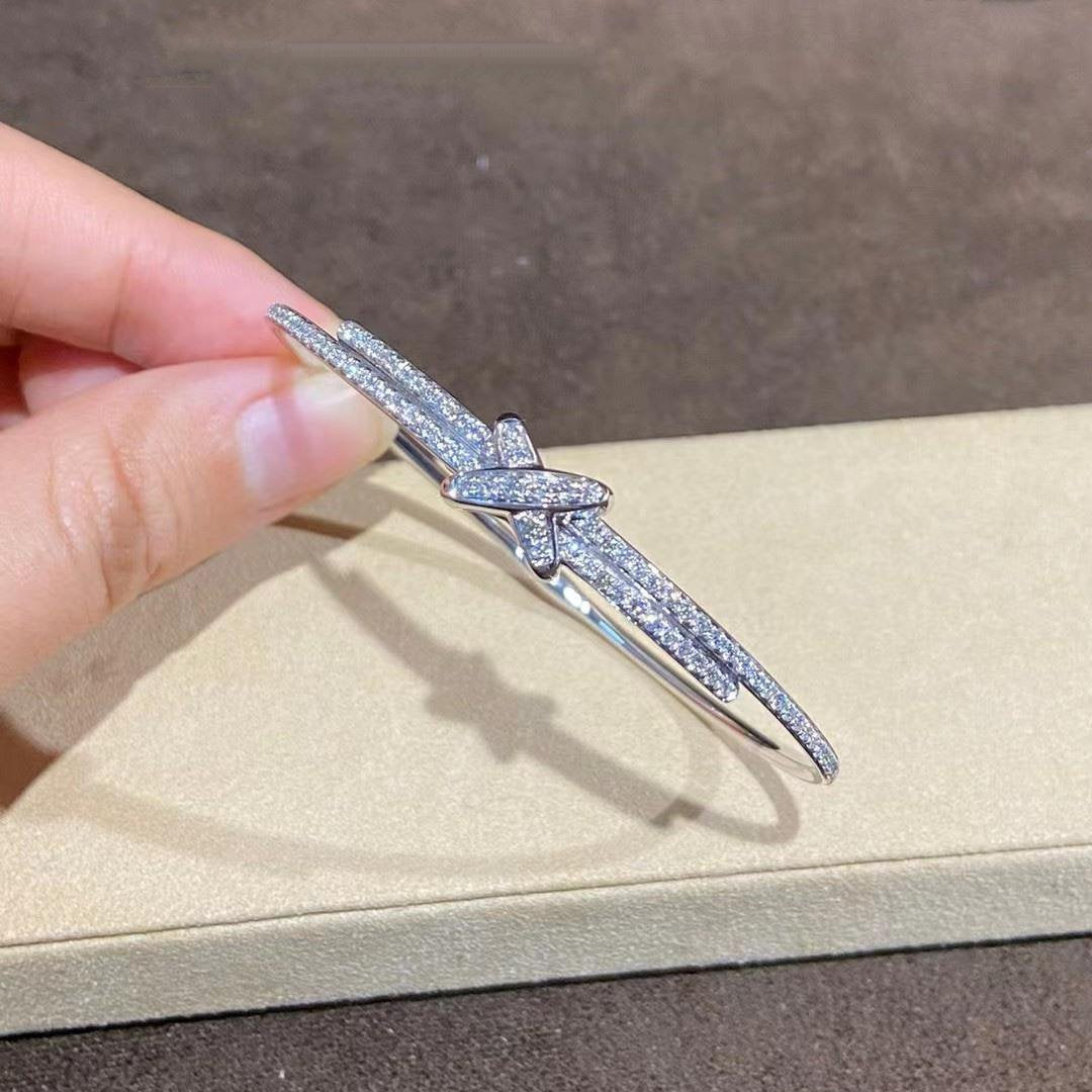 [Garvey ]JEUX DE BRACELET DIAMONDS SILVER