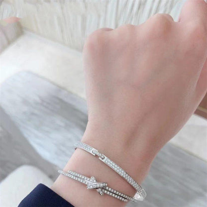 [Garvey ]JEUX DE BRACELET DIAMONDS SILVER