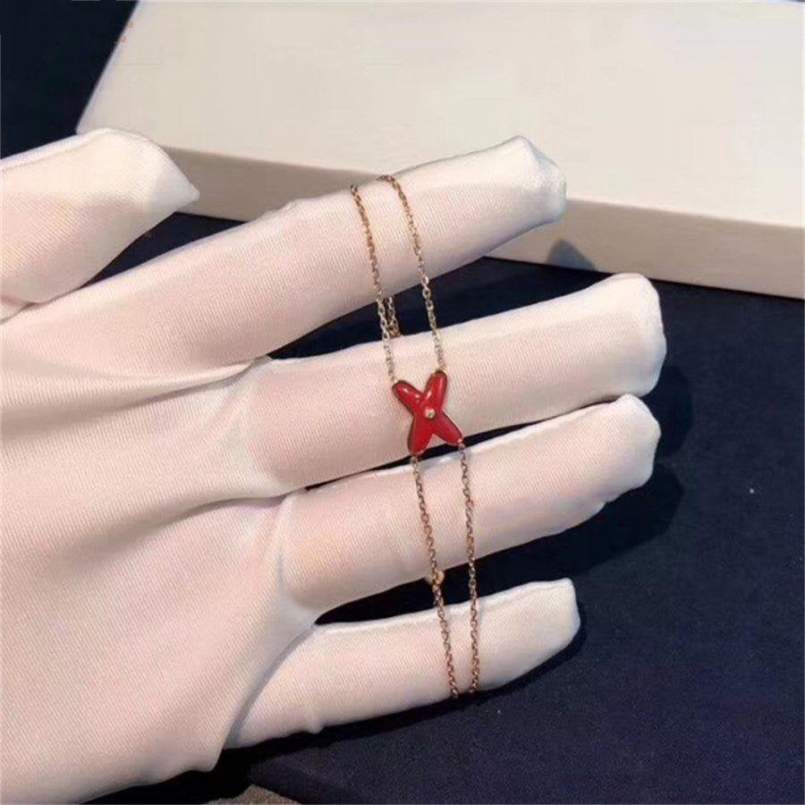 [Garvey]JEUX BRACELET CARNELIAN ROSE GOLD 1 DIAMOND