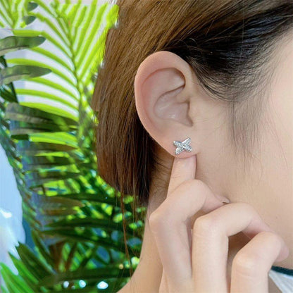 [Garvey ]JEUX DE SILVER DIAMOND EARRINGS