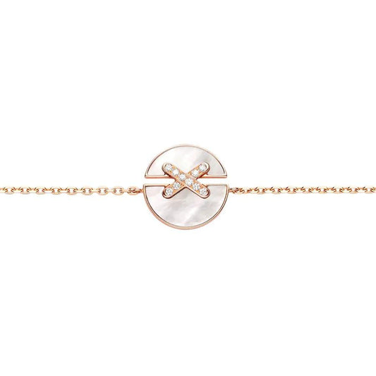 [Garvey]JEUX DE BRACELET MOP ROSE GOLD DIAMONDS