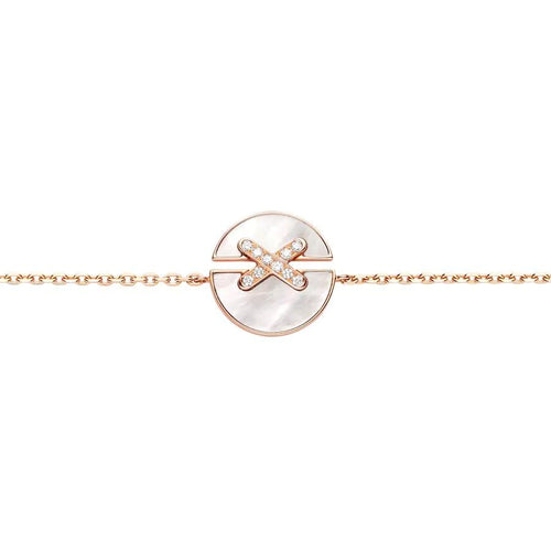 [Garvey ]JEUX DE BRACELET MOP PINK GOLD DIAMONDS