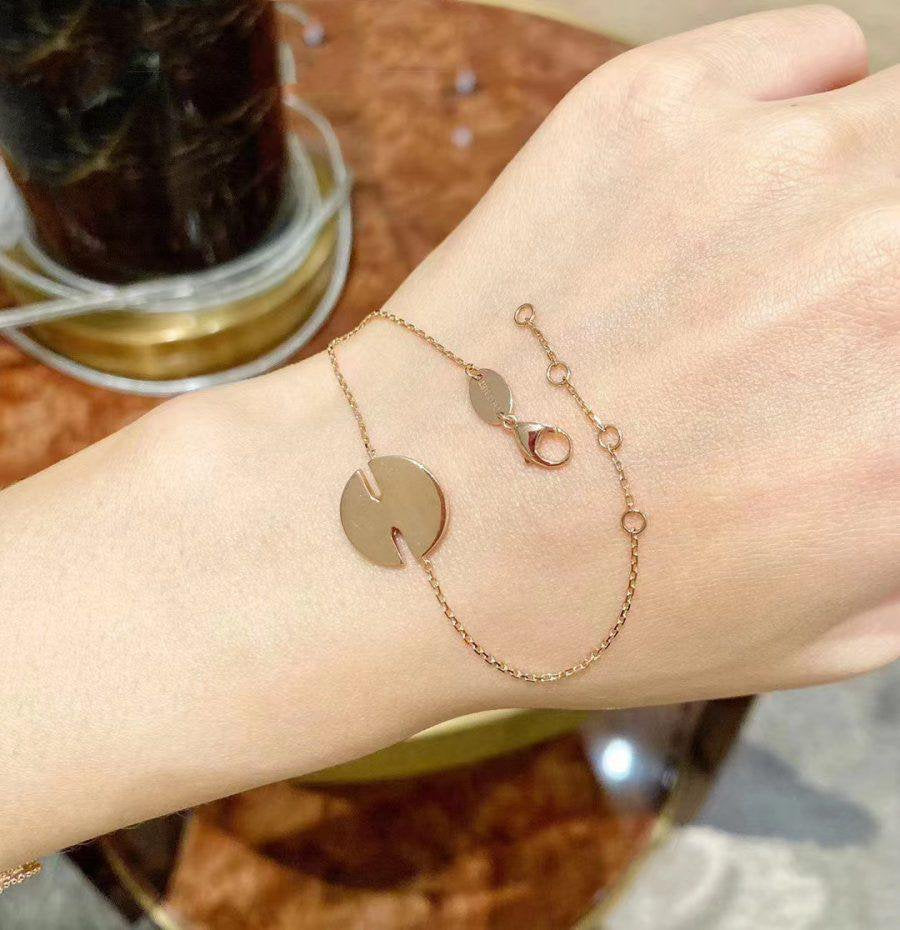 [Garvey ]JEUX DE BRACELET MOP PINK GOLD DIAMONDS