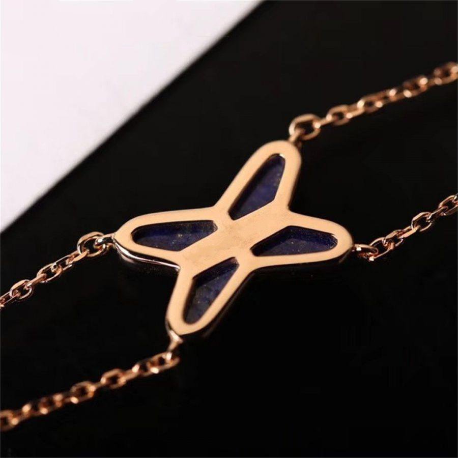 [Garvey ]Hollow Design Four-Leaf Clover Flower Shape Bracelet