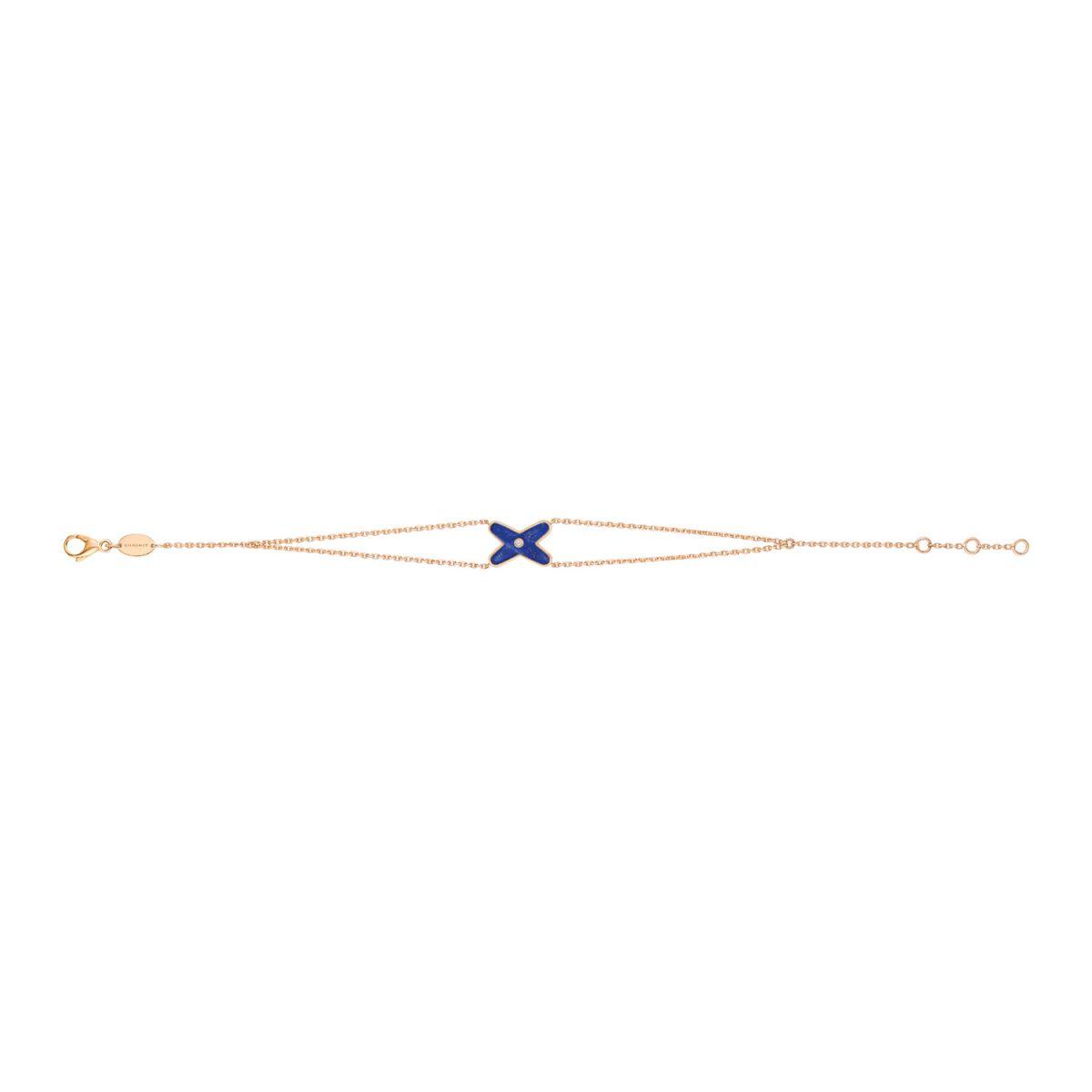 [Garvey ]Hollow Design Four-Leaf Clover Flower Shape Bracelet