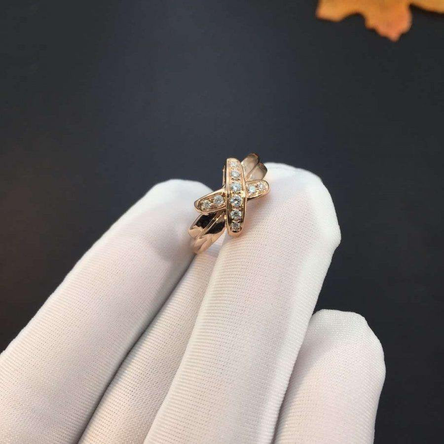 [Garvey]JEUX DE ROSE GOLD DIAMOND RING