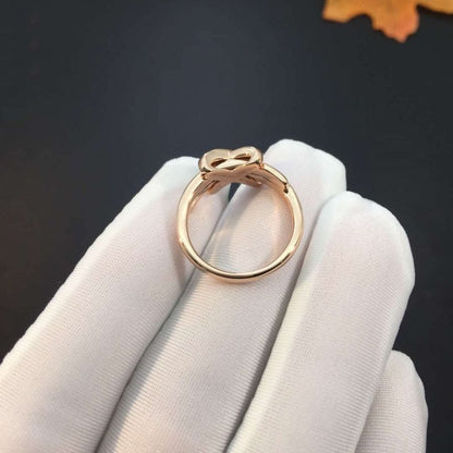 [Garvey ]JEUX DE PINK GOLD DIAMOND RING