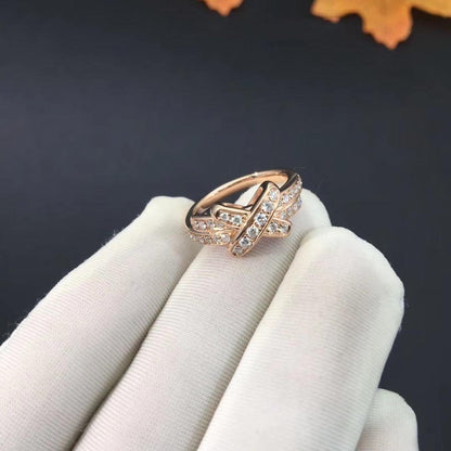 [Garvey ]JEUX DE RING PINK GOLD DIAMOND