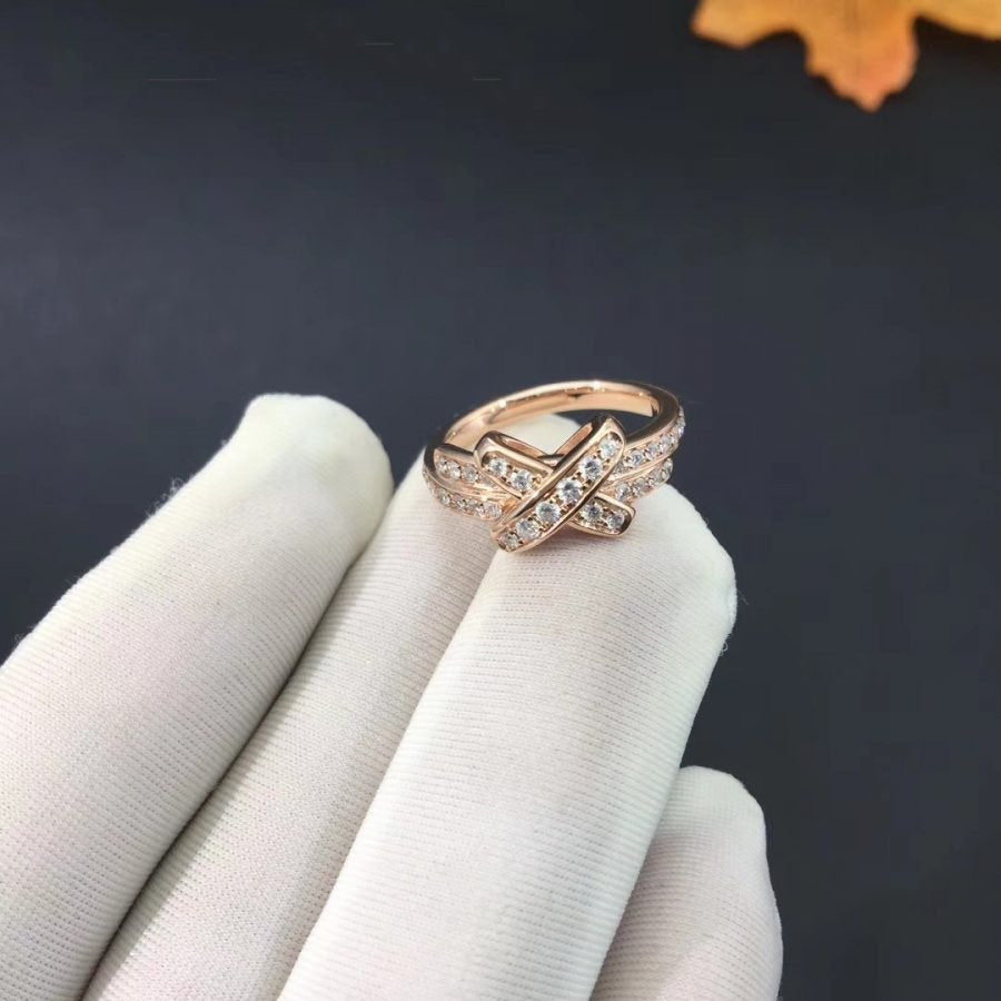 [Garvey ]JEUX DE RING PINK GOLD DIAMOND