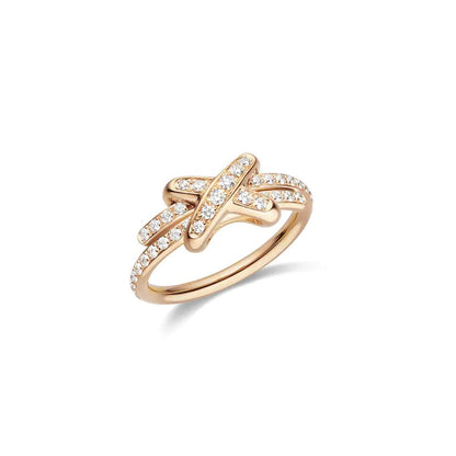 [Garvey ]JEUX DE RING PINK GOLD DIAMOND