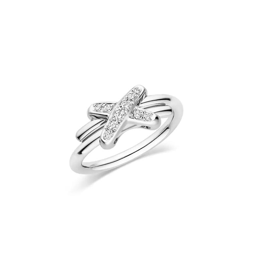 [Garvey ]JEUX DE SILVER DIAMOND RING