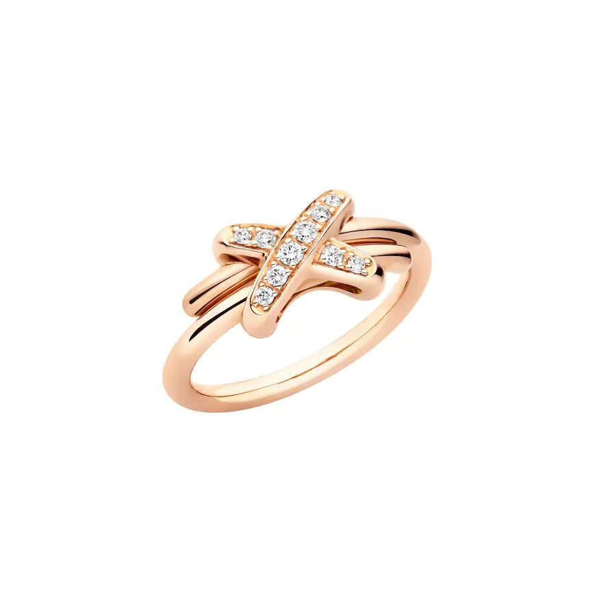 [Garvey]JEUX DE ROSE GOLD DIAMOND RING