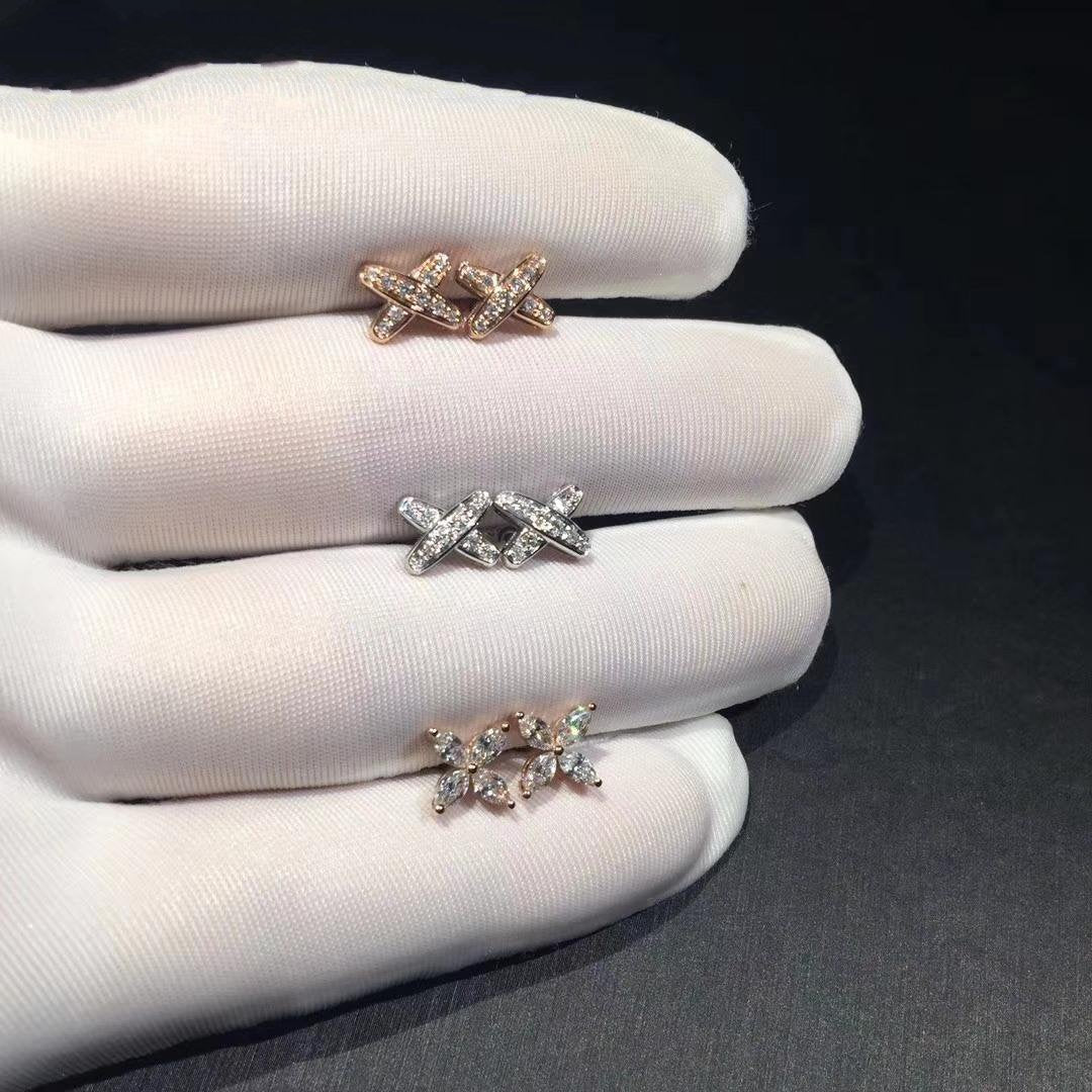 [Garvey]JEUX DE DIAMOND EARRINGS