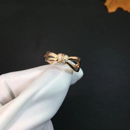[Garvey]LIENS RING ROSE GOLD DIAMOND