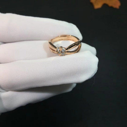 [Garvey]LIENS RING ROSE GOLD DIAMOND