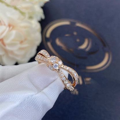 [Garvey]LIENS ROSE GOLD DIAMOND RING