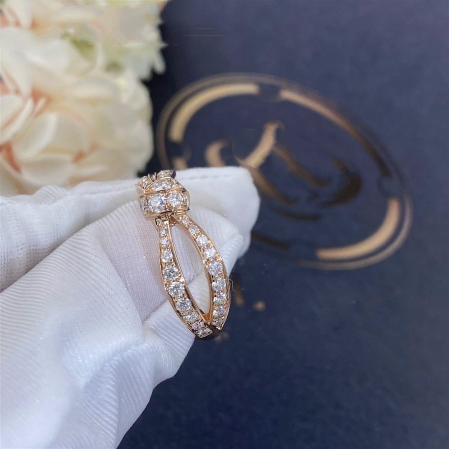 [Garvey]LIENS ROSE GOLD DIAMOND RING
