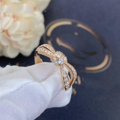 [Garvey]LIENS ROSE GOLD DIAMOND RING
