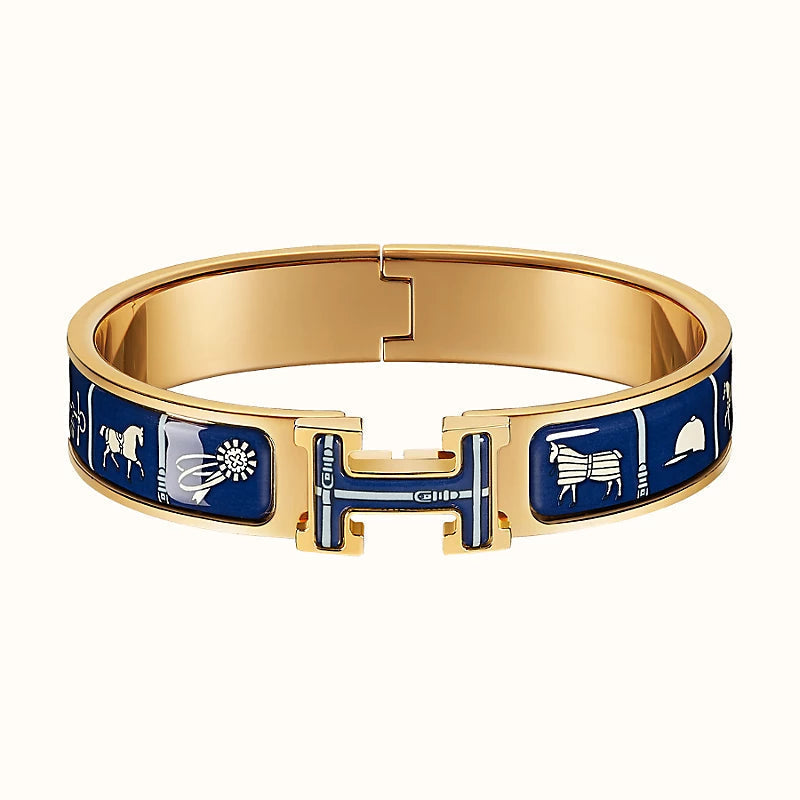 [Garvey ]H COUVERTURES DARK BLUE BRACELET