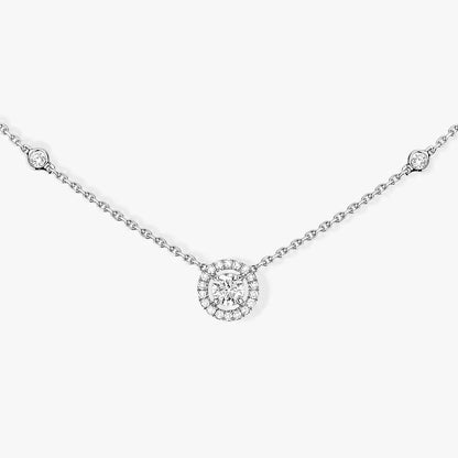 [Garvey]Diamond Necklace 0,20ct Brilliant Shape Joy