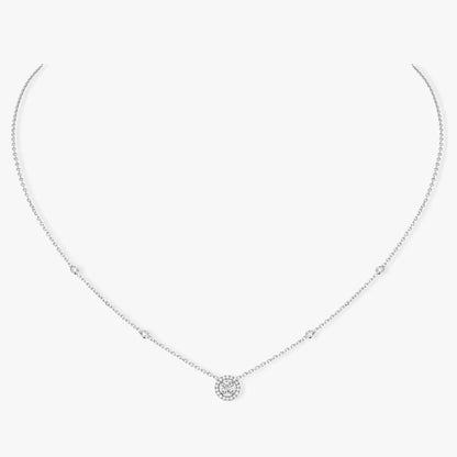 [Garvey]Diamond Necklace 0,20ct Brilliant Shape Joy