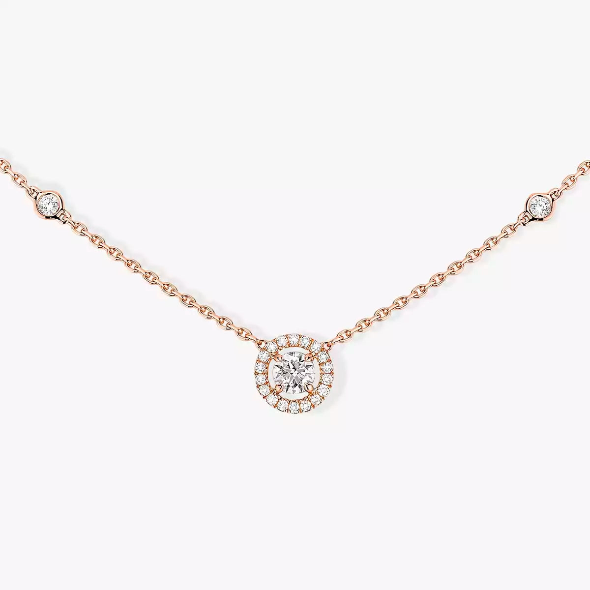 [Garvey]Diamond Necklace 0,20ct Brilliant Shape Joy