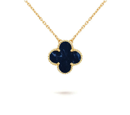 [Garvey]15MM CLOVER FLOWER PENDANT NECKLACE COLLECTION