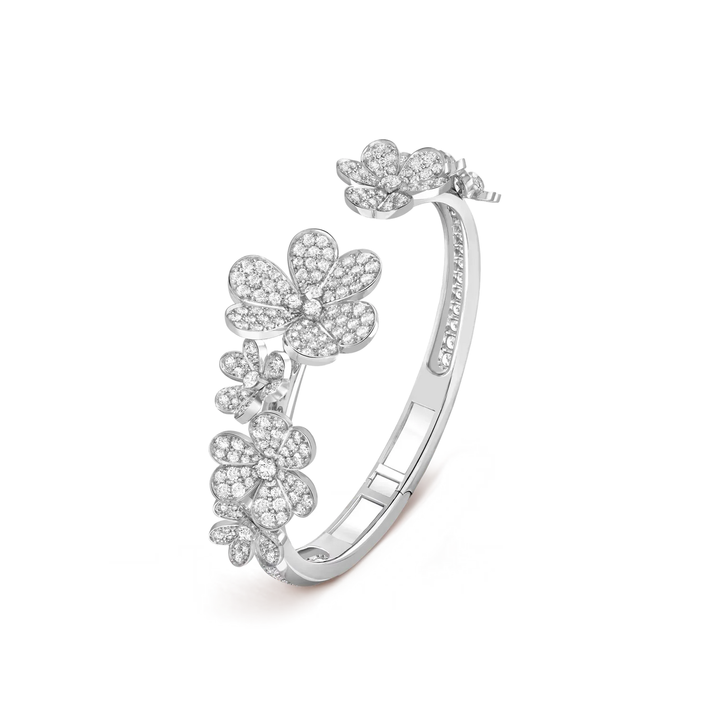 [Garvey]LUMINOUS BLOSSOM OPEN BANGLE