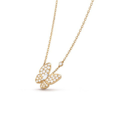 [Garvey ]BUTTERFLY DIAMOND NECKLACE