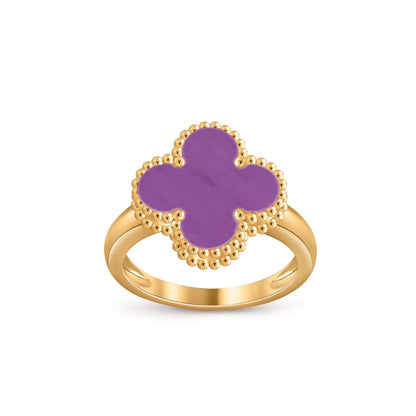 [Garvey]LUCKY CLOVER VINTAGE GOLD RING COLLECTION