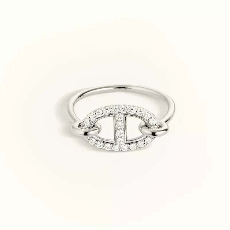 [Garvey ]RONDE SMALL SILVER DIAMOND RING